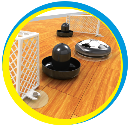 Flat Ball Air Soccer