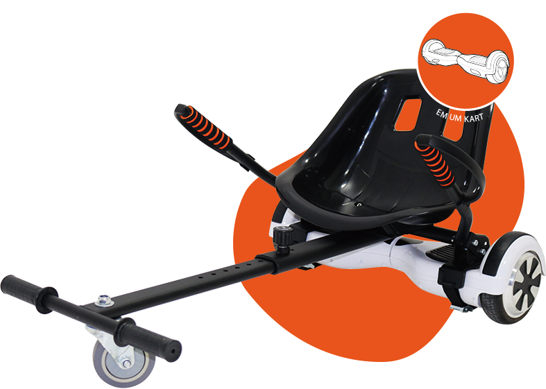 Transforme seu Hoverboard em um Kart