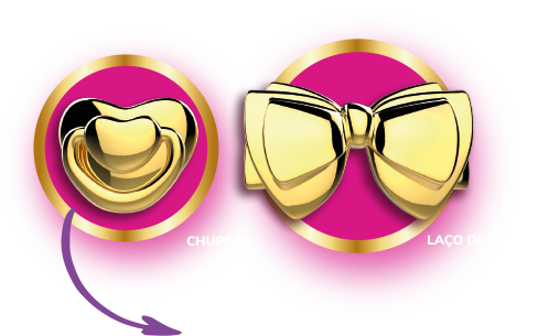 Algumas vem com um acessório extra dourado, descubra se é a sua!