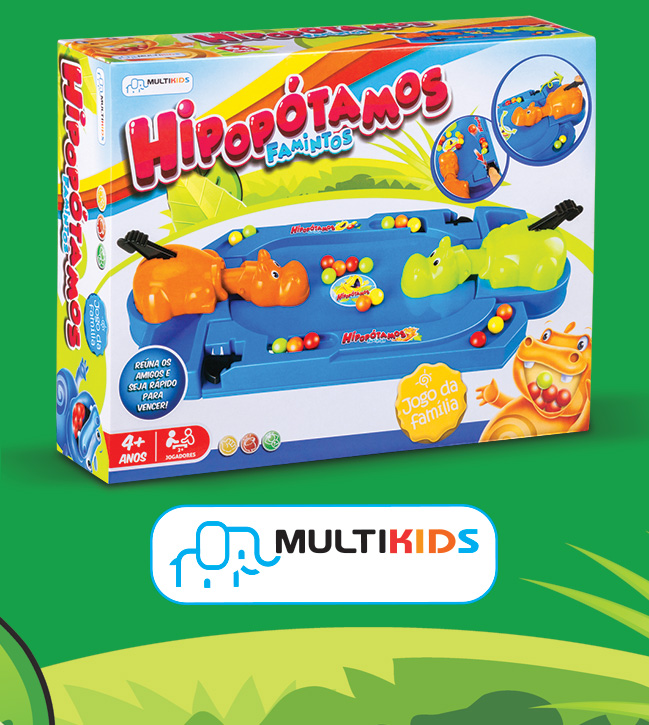 Hipopótamos Famintos. Embarque nessa diversão!  Multikids