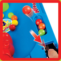 Lance todas as bolinhas e comece o jogo