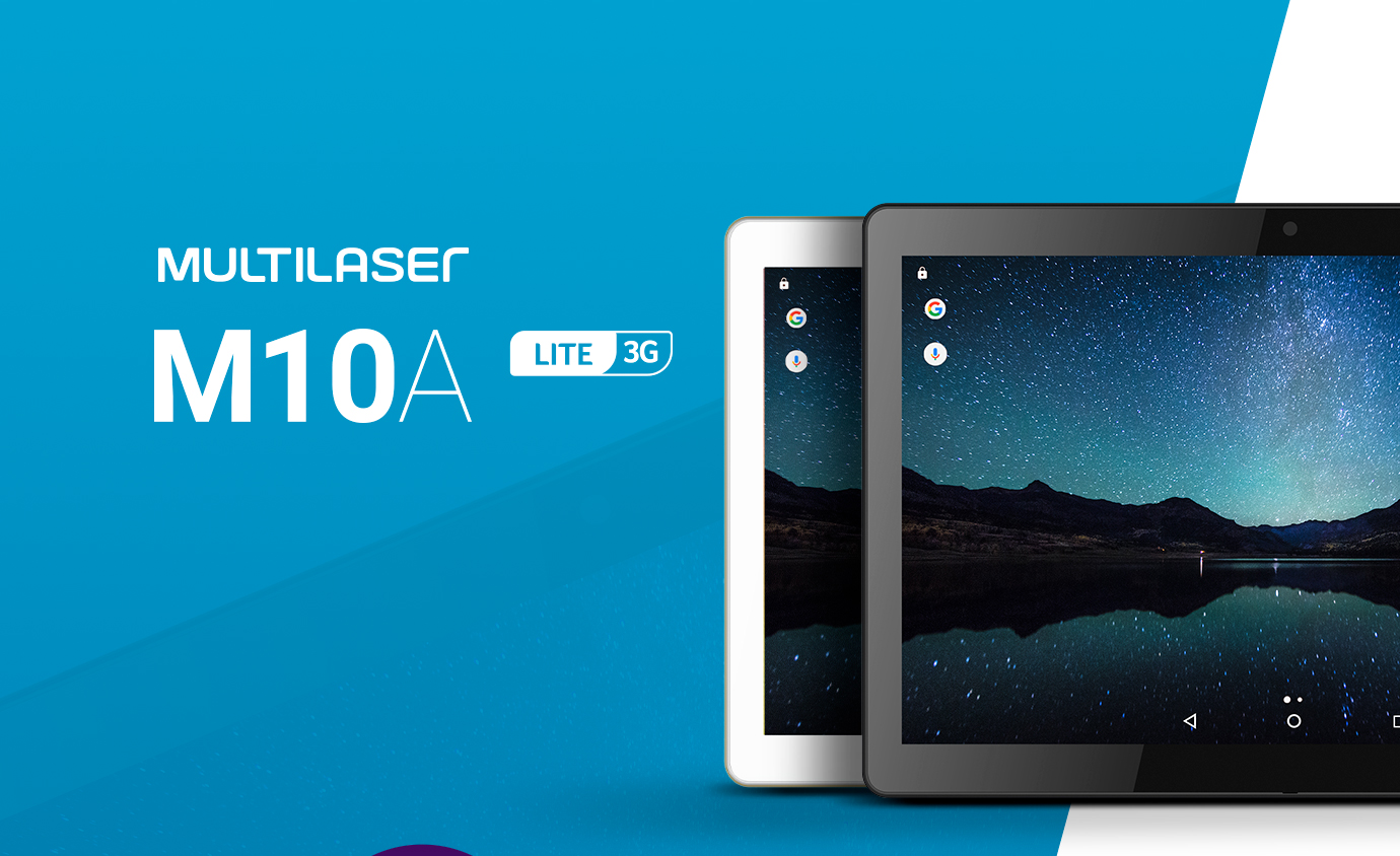 Tablet M10A 3G (32GB) Multilaser