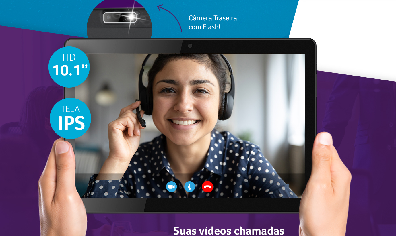 Tablet de 10 polegadas