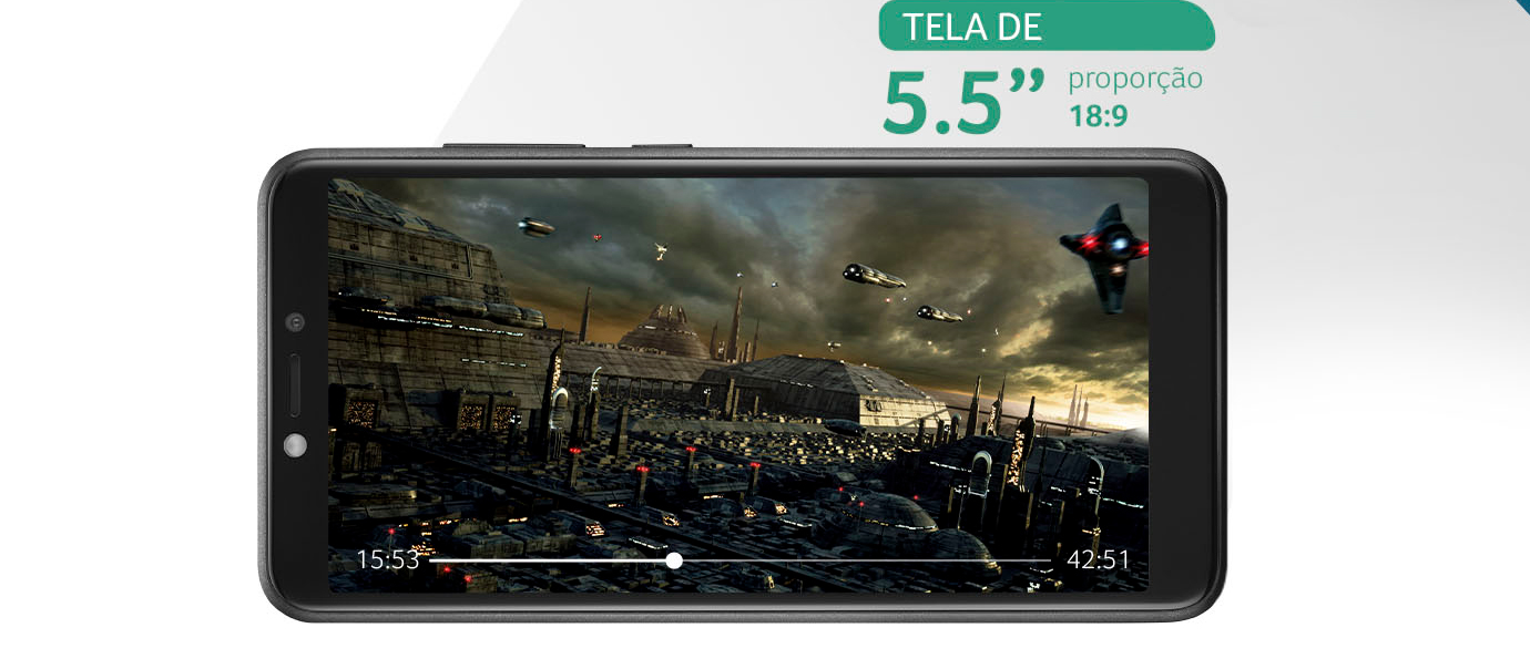 Tela 5,5 polegadas