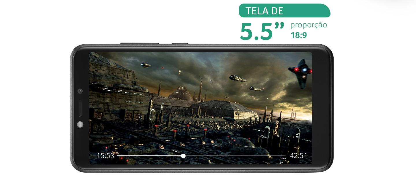 Tela 5,5 polegadas