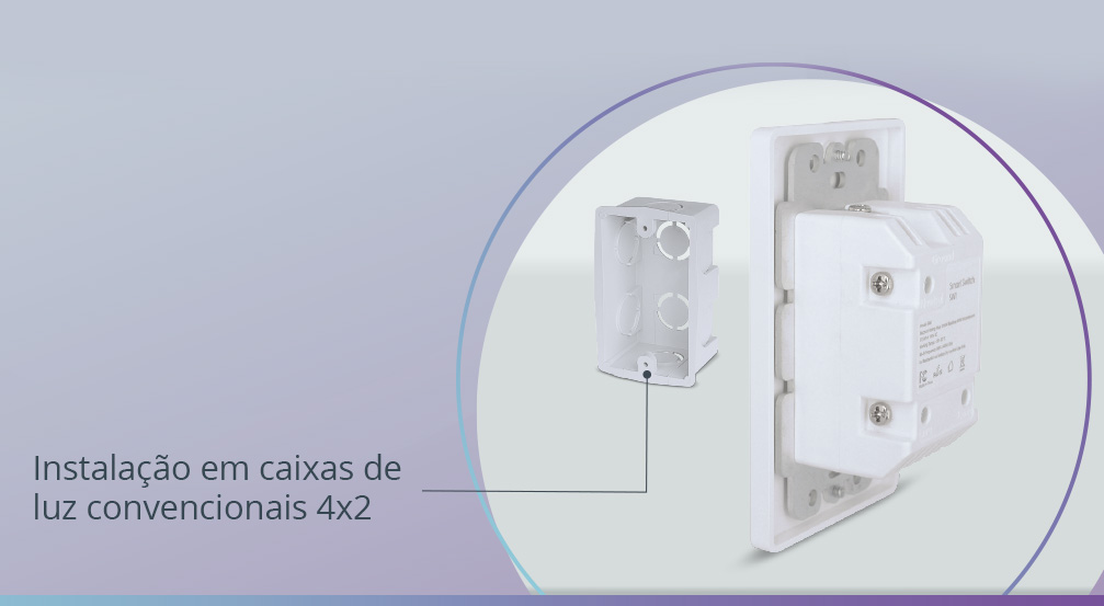 Interruptor Inteligente uma tecla SE 235