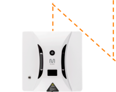 Representação do movimento em N do Cleanbot Aqua R1800
