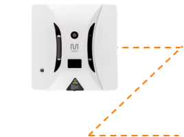 Representação do movimento em Z do Cleanbot Aqua R1800