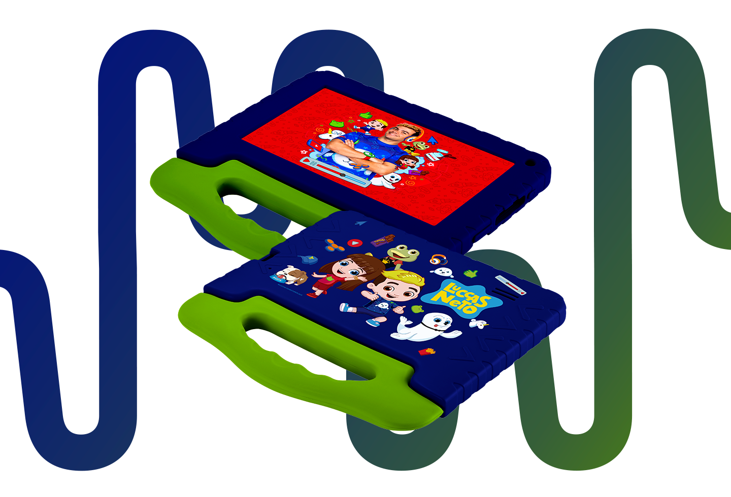 Banner do Tablet Luccas Neto.