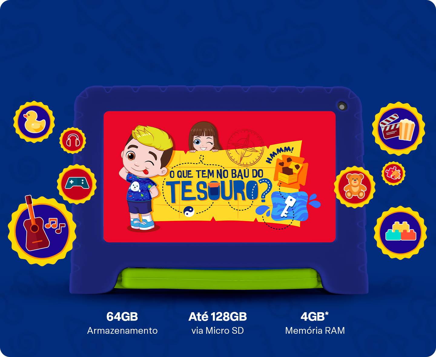 Banner do Tablet Luccas Neto.