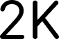 Ícone ilustrando a tela 2k