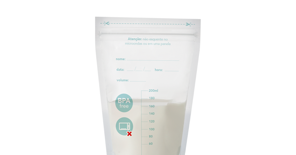 Coletor de leite materno