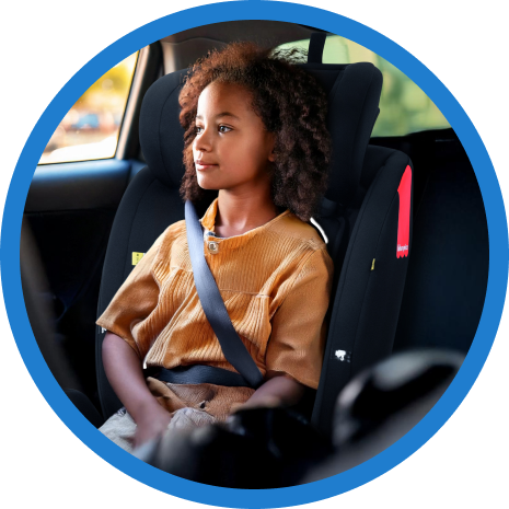 Criança na cadeirinha