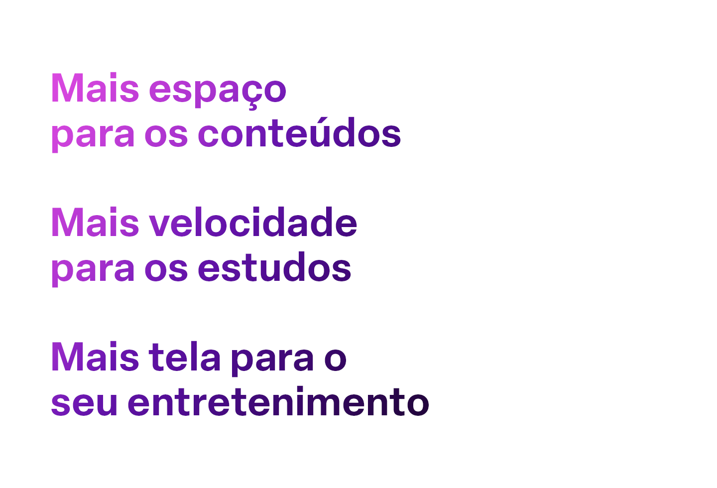 Imagem de um design minimalista com amplo espaço para conteúdos