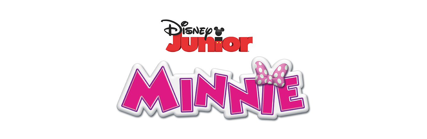 Logo da marca Disney Junior Minnie.