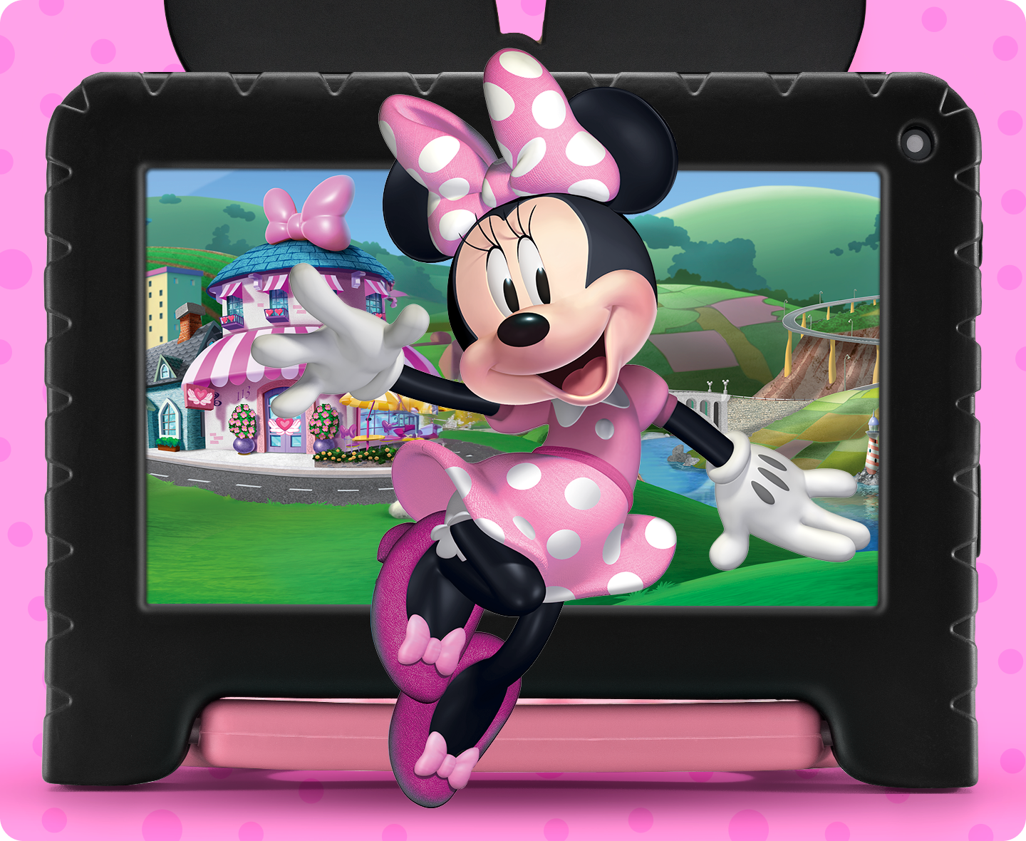 Banner da tela do Tablet Minnie.