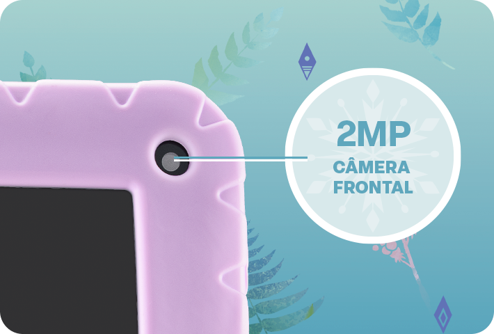 Imagem da câmera frontal do Tablet Frozen.