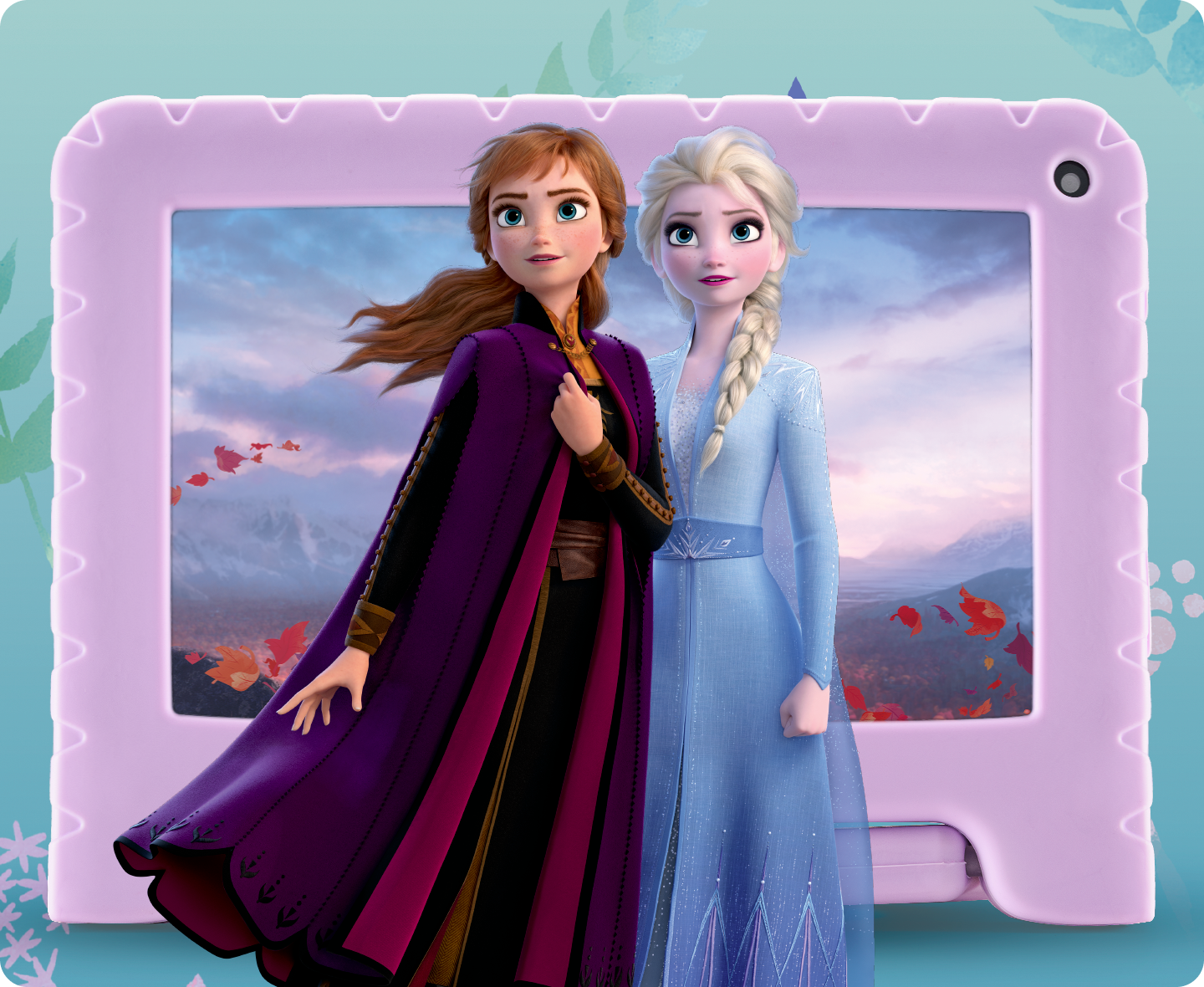 Banner da tela do Tablet Frozen.