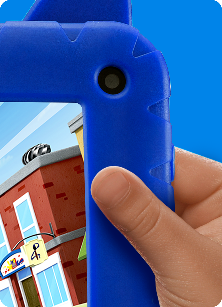 Case de silicone no Tablet Patrulha Canina Chase.