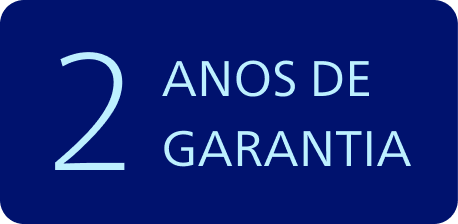 2 anos de garantia