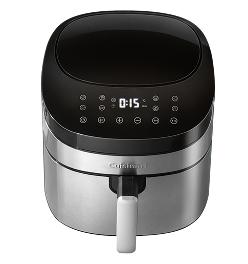 Visão superior da Air Fryer