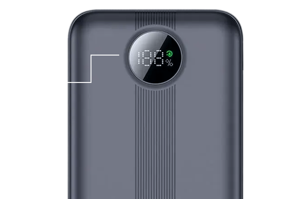 Visor LCD Digital do Power Bank Multi