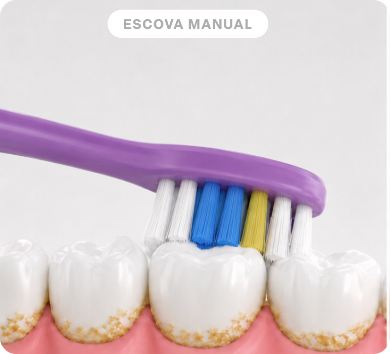 Escova manual