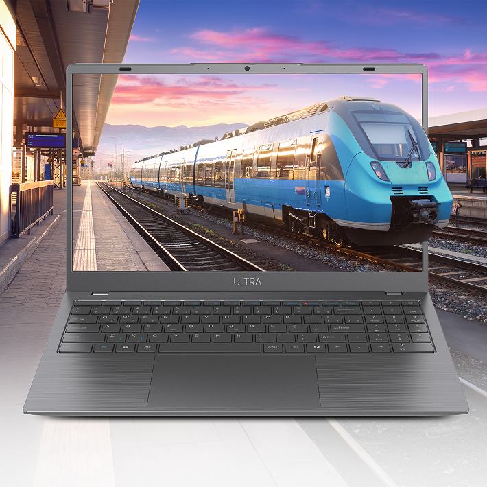 Processador Intel Celeron em fundo tecnológico azul