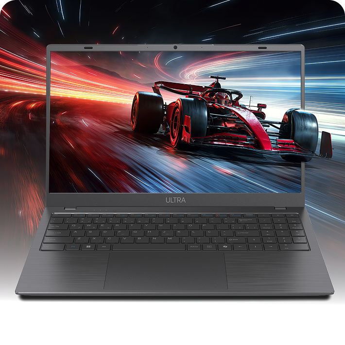 Processador Intel Celeron em fundo tecnológico azul
