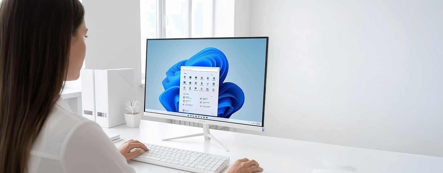 All in One Ultra Multi em ambiente de escritório