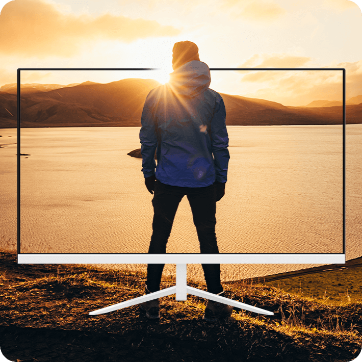 Processador Intel Celeron em fundo tecnológico azul