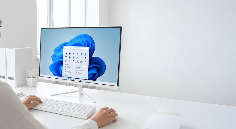 All in One Ultra Multi em ambiente de escritório